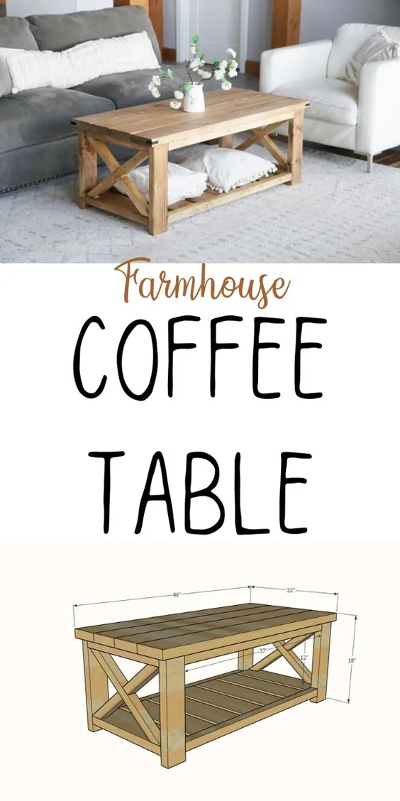 میز قهوه خانه مزرعه [مبتدی / زیر 40 دلار] |  آنا وایت