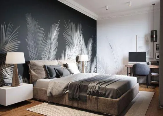 1001 پوند + atemberaubende Ideen für Wandfarbe Grau