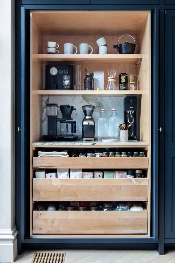 5 ایده برای ایستگاه قهوه آشپزخانه برای بهینه سازی مصرف روزمره کافئین
