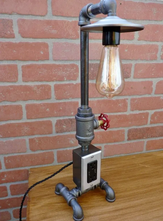 FAUCET DIMMER لامپ لوله ای با شیر خشک کن خروجی USB |  اتسی