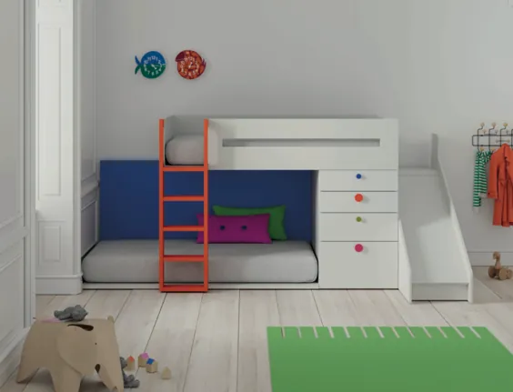 تختخوابهای کشویی NEO 005A - nuunadesign - مبلمان کودک
