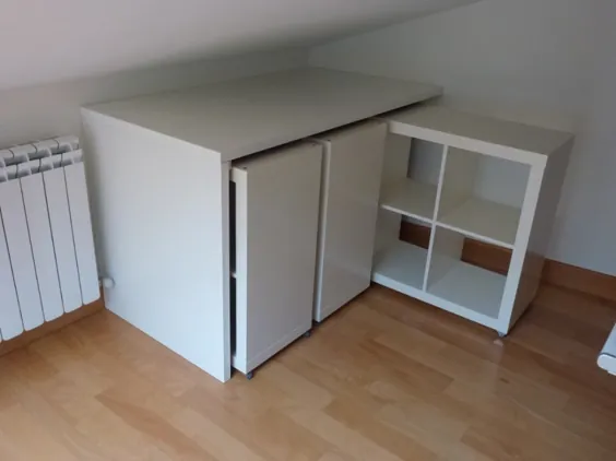 س: زیر شلواری زیر تخت برای ذخیره سازی KALLAX؟  - هکرهای IKEA