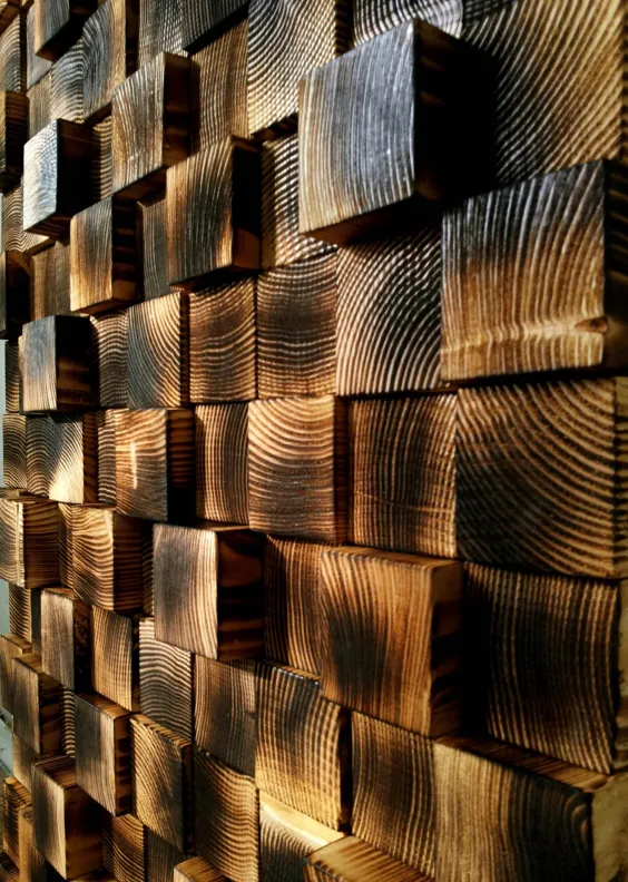 تزئین دیوار چوبی ، مجسمه سازی دیوار چوبی ، هنر دیوار بازیافتی چوبی ، موزاییک دیواری ، هنر مدرن چوبی ، موزاییک چوبی آویز دیواری ، پخش کننده صدا