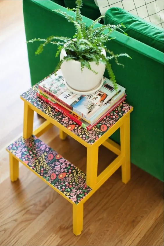 12 روش استفاده از چهارپایه IkEA Bekvam در اطراف خانه