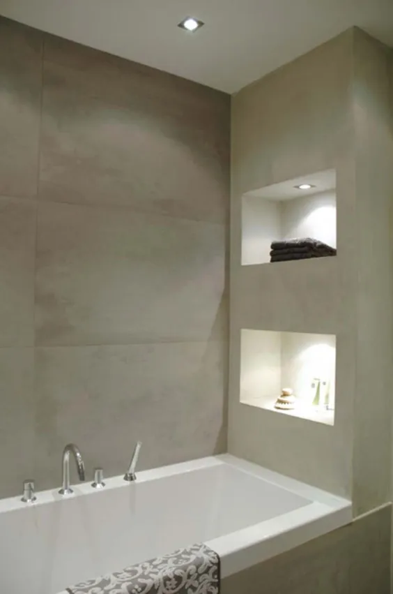 45 الهام بخش طراحی حمام بتونی باشکوه