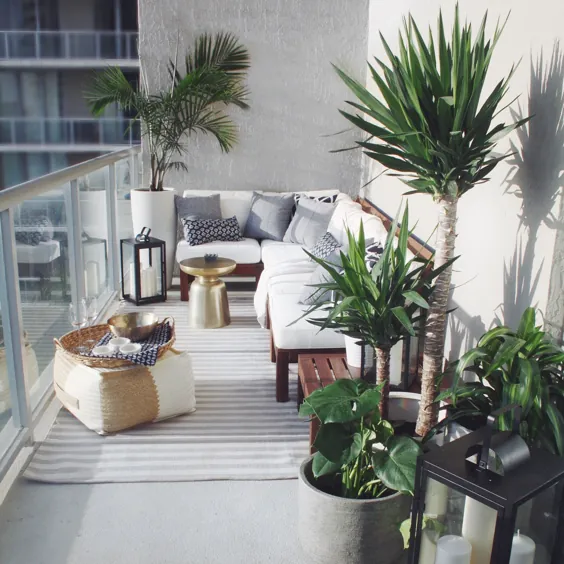 Midtown Balcony Makeover - The Habitat Collective - شرکت طراحی داخلی مسکونی میامی