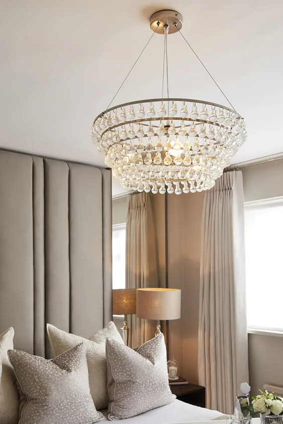 طراحی یک اتاق خواب با الهام از هتل لوکس توسط سارا میلر |  کتانی مخفی