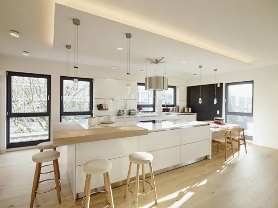 پنت هاوس honeyandspice innenarchitektur + design moderne küchen |  احترام گذاشتن