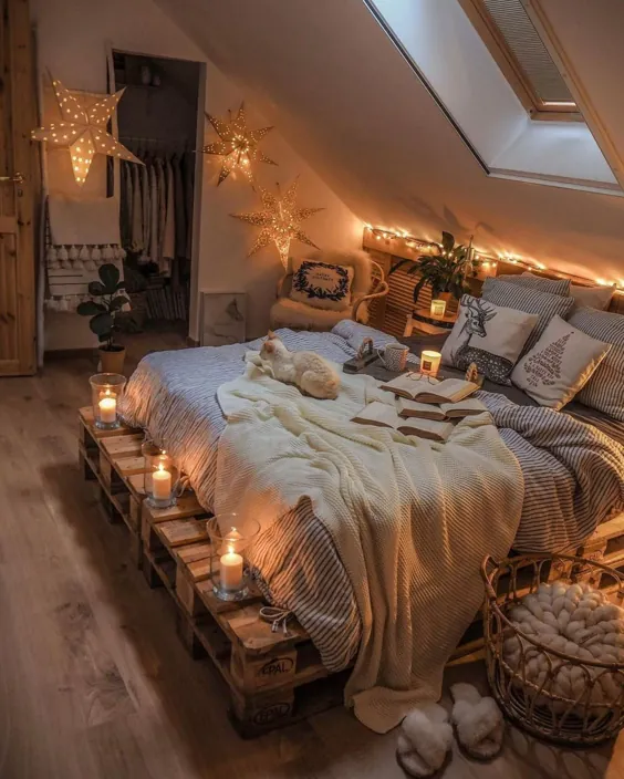 18 اتاق خواب رویایی با الهام از اسکاندیناوی برای خواب زمستانی