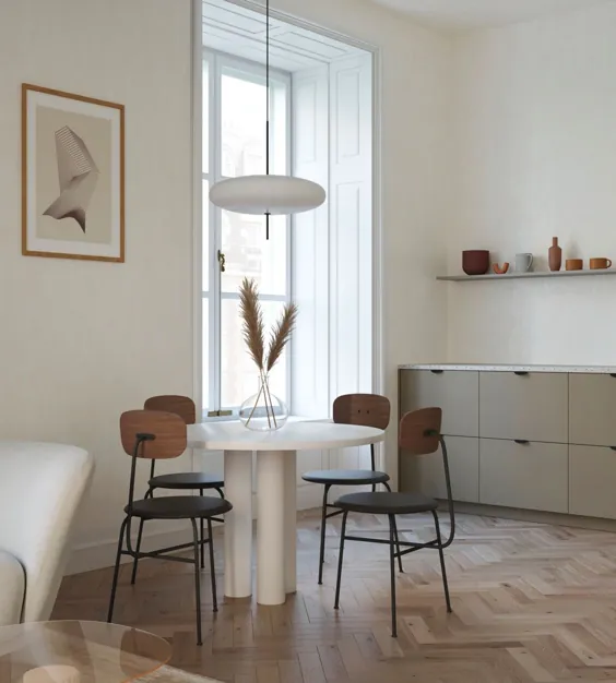 زیباترین اتاقهای ناهار خوری سال 2019 - طراحی نوردیک