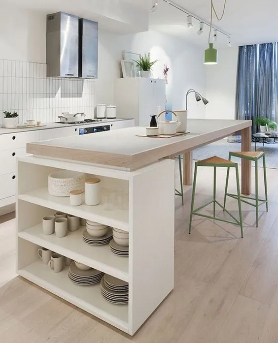 57+ ایده شگفت انگیز برای تزئین آشپزخانه در اسکاندیناوی