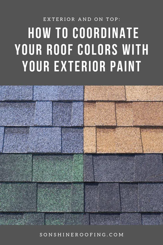 نمای بیرونی و بالا: چگونه رنگ سقف و رنگ خود را هماهنگ کنیم