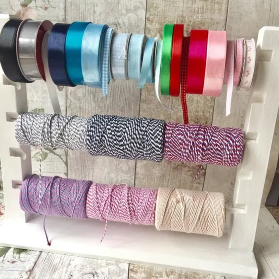 نگهدارنده روبان Ribbon Organizer Ribbon Storage Rack | اتسی