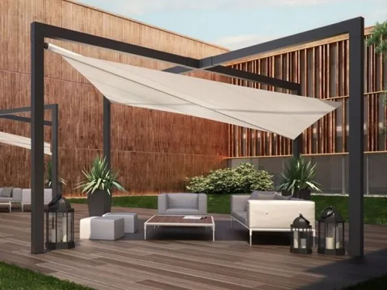 Sonnensegel für Terrasse "Mistral" von Pratic in Zeitgemäßem Design