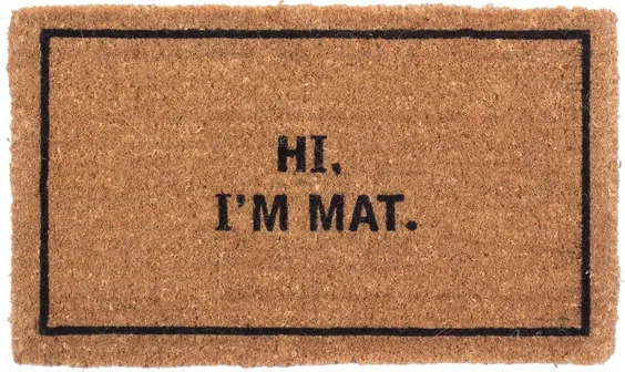 سلام من Mat Coco Doormat هستم - 18 \ x 30 \
