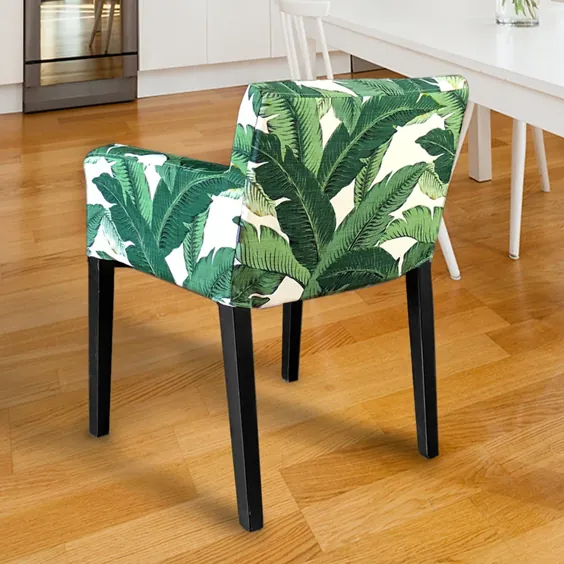 روکش صندلی برگ موز سبز IKEA NILS