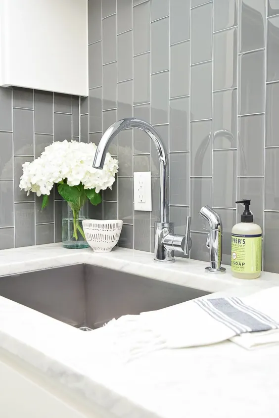 جزئیات اتاق خشکشویی زیبا و کاربردی + آشکار کردن اتاق |  ZDesign در خانه