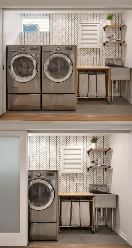 35+ ایده اتاق زیر لباسشویی زیرزمین (در مورد تزئینات ، آرایش و کف سازی اتاق زیر لباسشویی زیرزمین)