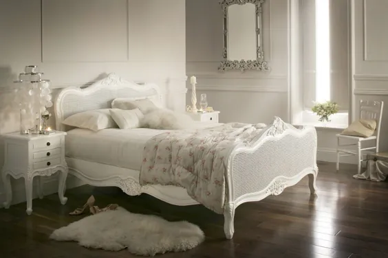 اتاق های خواب رمانتیک فرانسوی - طبیعتاً خنثی