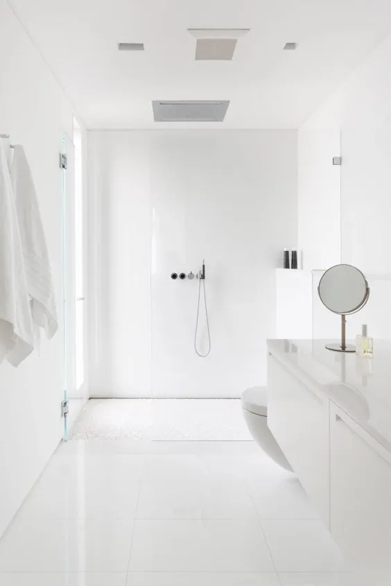 Modern Meets Luxe: الهام از بازسازی حمام فوق العاده شیک