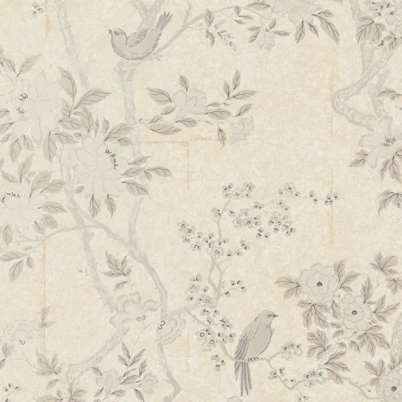 رول کاغذ دیواری Marlowe Floral 16.5 'L x 27 "W
