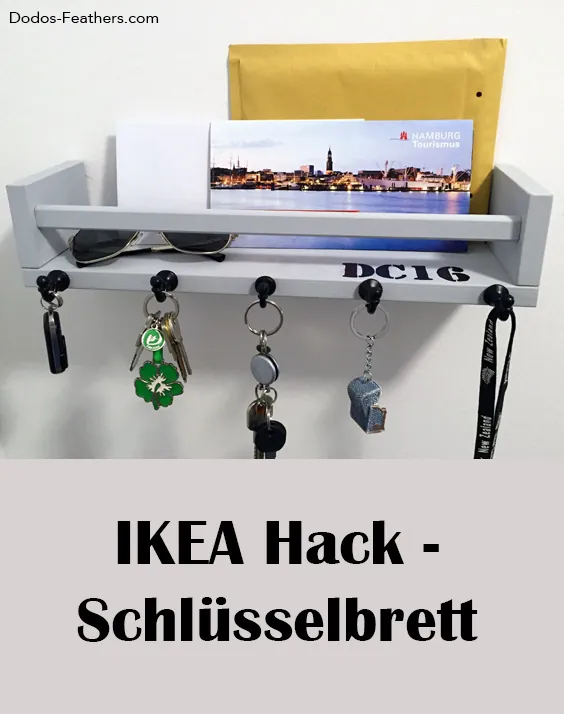 IKEA BEKVÃ „M als SchlÃ1⁄4sselbrett - پرهای دودو“