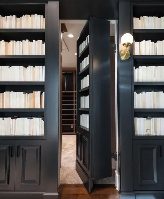 ایده های کتابخانه خانگی: چگونه می توان رویای خواندن خود را ایجاد کرد |  فضای ذخیره سازی اضافی