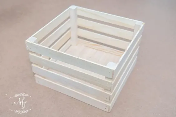 نحوه ساخت جعبه های چوبی ارزان قیمت • طراحی ماریا لوئیز