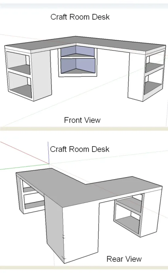 طراحی میز کاردستی