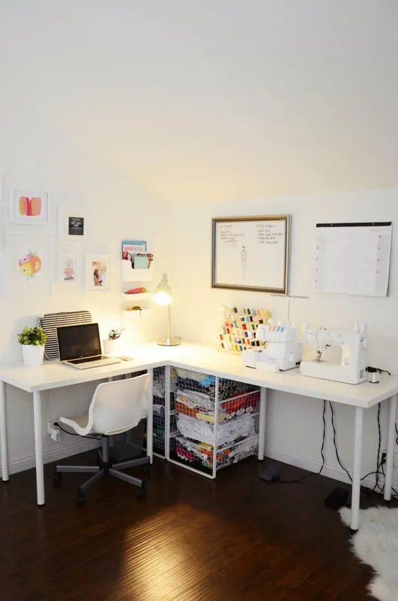 HOME TOUR: OFFICE SPACE |  هنر مریک