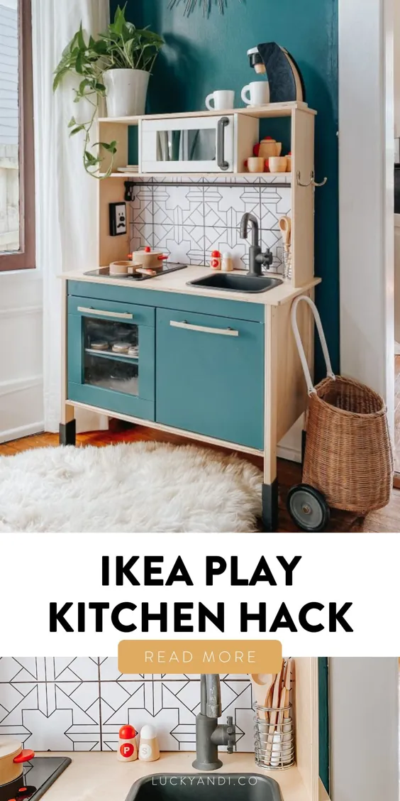 IKEA KIDS KITCHEN MAKEOVER |  خوش شانس ANDI