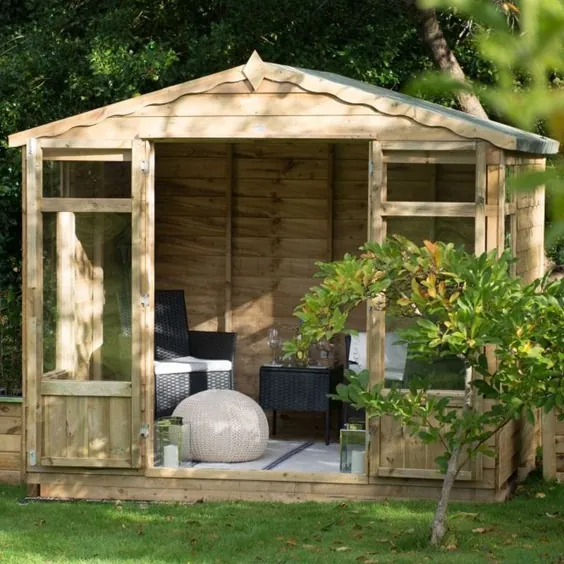 7 مزیت ساخت یک خانه تابستانی در باغ شما