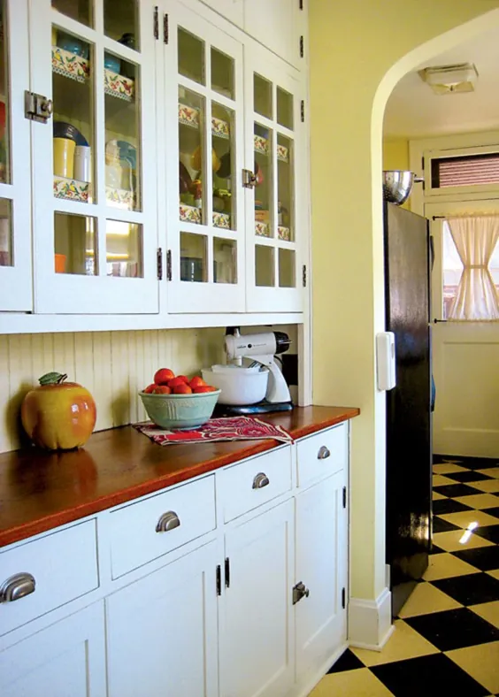 آشپزخانه یکپارچهسازی با سیستمعامل - مجله Old House Journal