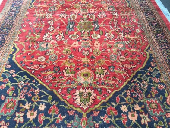 رزرو شده برای فرش فرش KIM Antique فرش تبریز |  اتسی