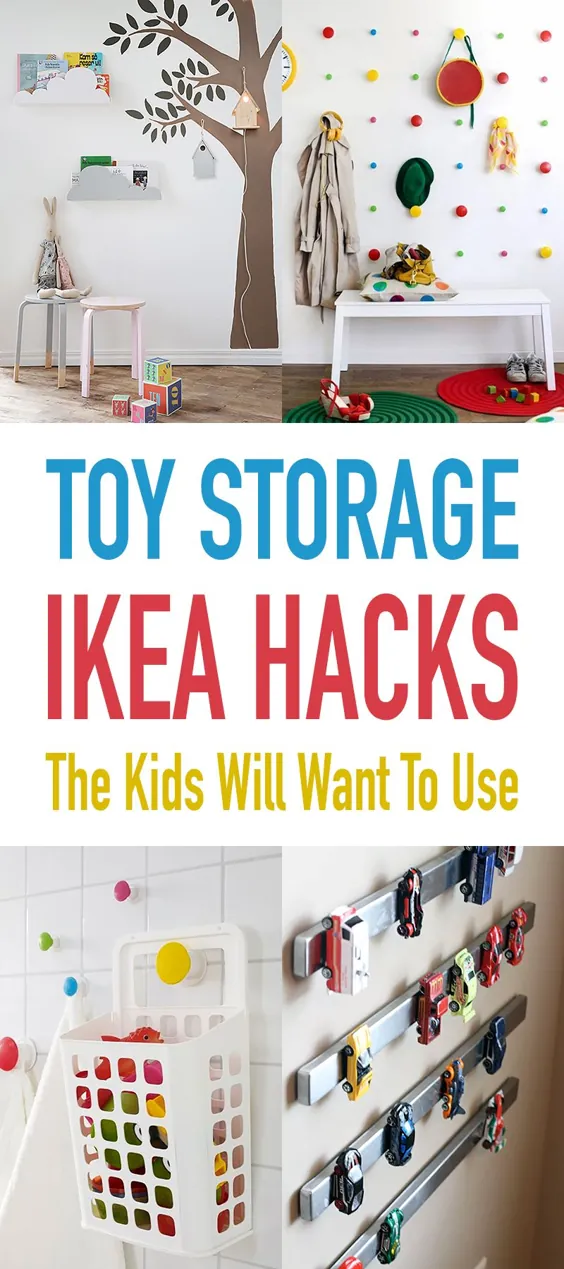 ذخیره سازی اسباب بازی IKEA هک هایی که بچه ها می خواهند استفاده کنند - بازار کلبه