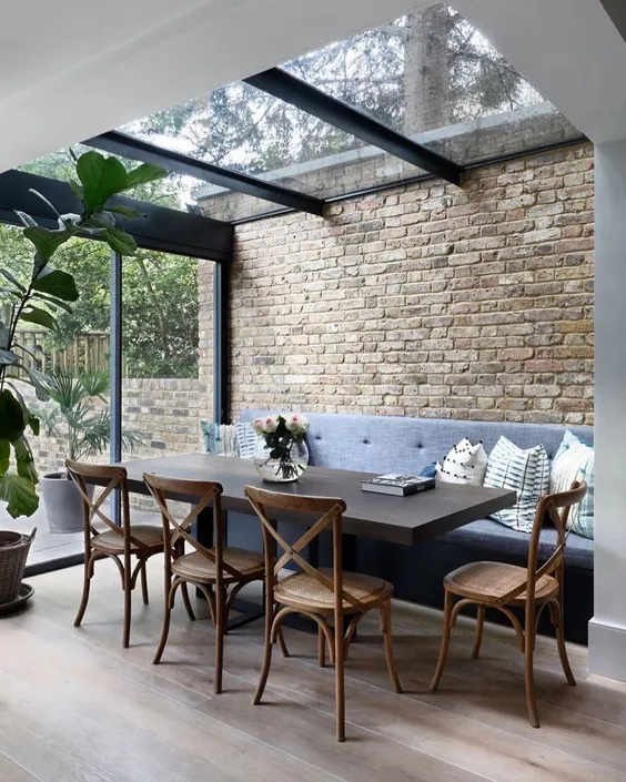 پروژه های #nu در اینستاگرام: «مفهوم زیبا برای پسوند خانه در لندن.  tدر پروژه های Nu ، ما یک سرویس سفارشی برای لوازم جانبی لوکس آشپزخانه در فولام و ... ارائه می دهیم.