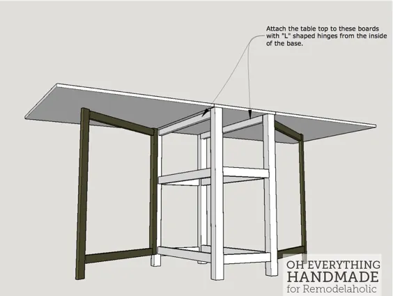 با ساخت میز کار دستی تاشو خود ، فضای خود را ذخیره کنید |  پروژه های شما @ OBN