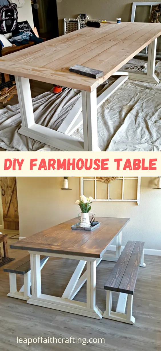 نحوه ساخت میز خانه مزرعه
