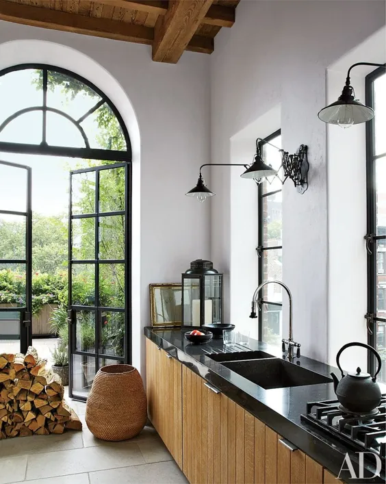 25 کانتینر مشکی برای الهام بخشیدن به نوسازی آشپزخانه شما |  خلاصه معماری