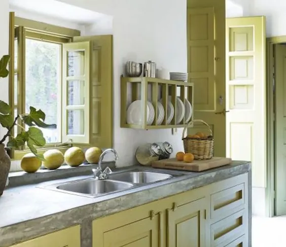رنگ هایی که می توانید آشپزخانه خود را برای فنگ شویی خوب رنگ کنید