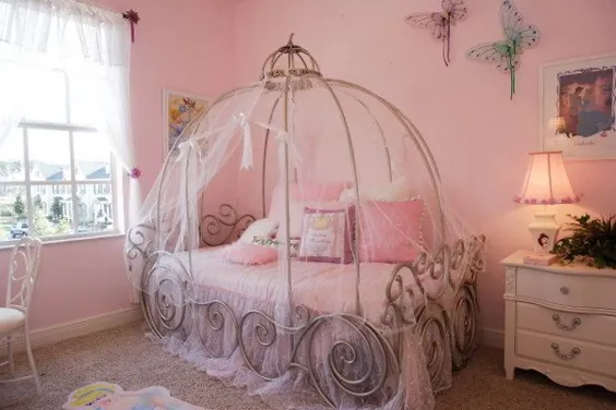 ایده های شگفت انگیز اتاق خواب دختران: هر آنچه یک شاهزاده خانم کوچک در اتاق خواب خود نیاز دارد 2017