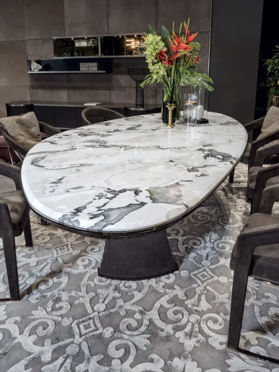 میز دیمین ایتالیایی Luxury Glamour
