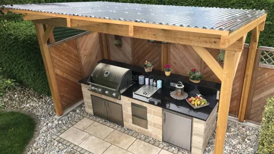 کباب کردن einbauen در outdoorküche