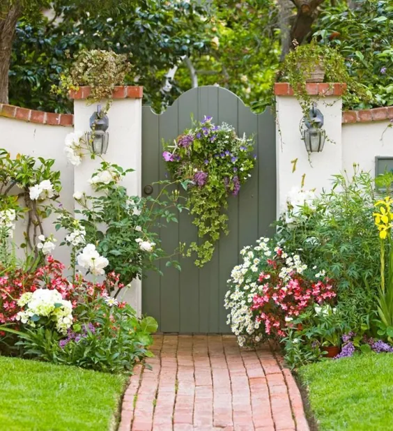 ایده های عالی باغ دروازه