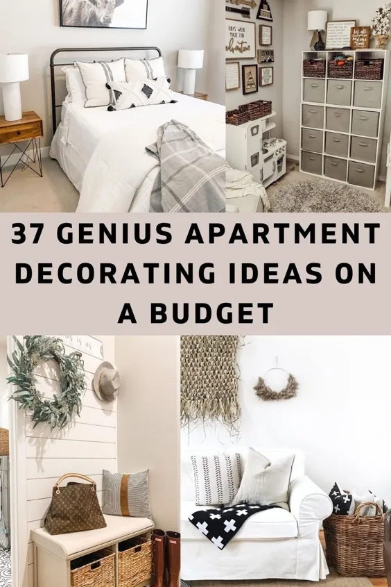 37 ایده هوشمندانه برای تزئین آپارتمان کوچک در بودجه