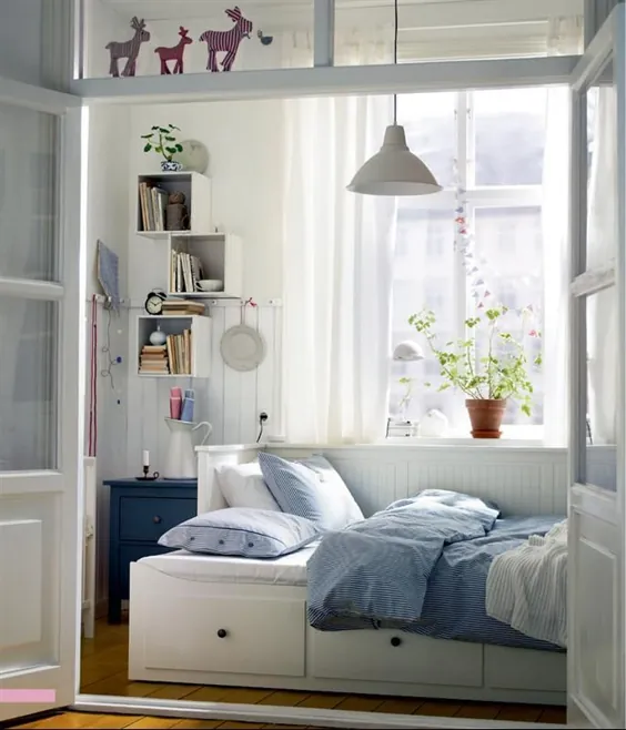 45 اتاق خواب Ikea که این اتاق را به اتاق مورد علاقه شما در خانه تبدیل می کنند