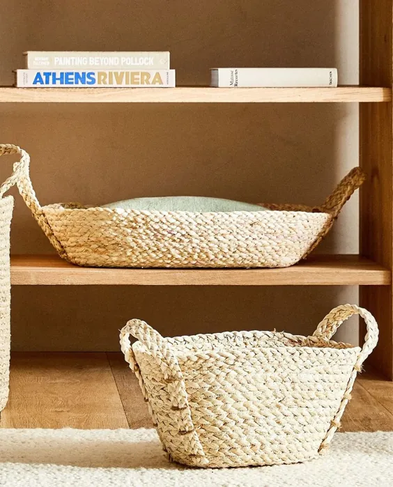 ZARA HOME
KNITTED BASKET WITH HANDLE

Code: 1046

Size
Height: 18 cm
Width: 35 cm
Depth: 25 cm

Price: 920T+ Freight Cost

Size
Height: 12 cm
Width: 60 cm
Depth: 45 cm

Price: 1380T+ Freight Cost

Size
Height: 40 cm
Width: 60 cm
Depth: 50 cm

Price: 2300T