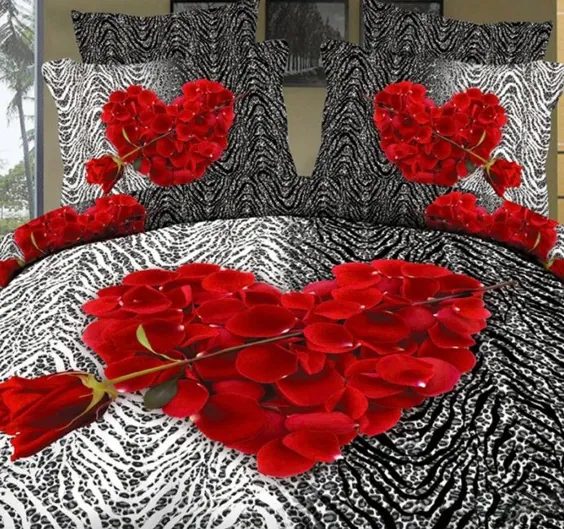 165.0US $ | ست ملافه روتختی 3D Lovers روتختی روتختی قلب قرمز گل ملافه تختخواب روتختی ملکه سایز بزرگ و ملکه 7 قطعه | مجموعه ملافه | روتختی سفید روتختی سفید و سفید - AliExpress