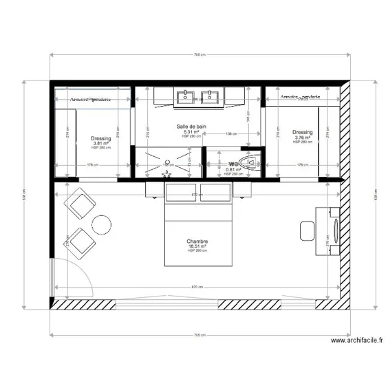 Plan de maison et plan d'appartement GRATUIT - منطق ArchiFacile