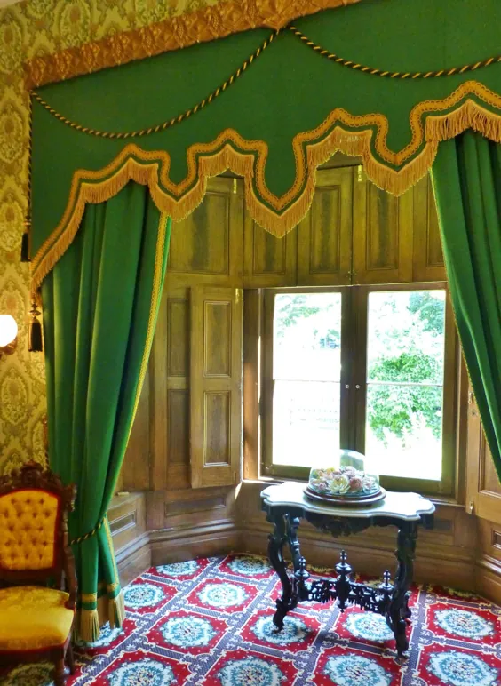 Victorian Interiors: Ebenezer Maxwell Mansion (قسمت 1) سالن ورود و رسمی